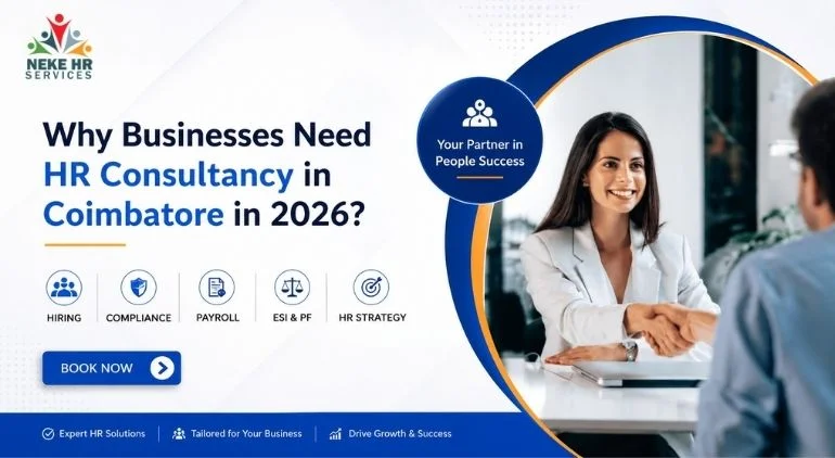 Why Businesses Need HR Consultancy in Coimbatore in 2026?